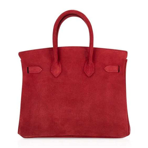 Birkin 25 Bag Rouge
