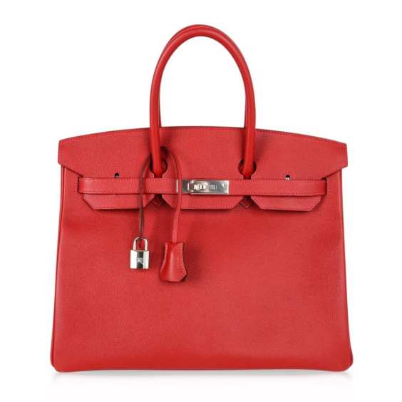 Birkin 35 Bag Rouge