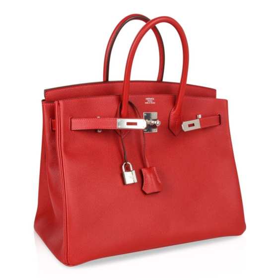 Birkin 35 Bag Rouge