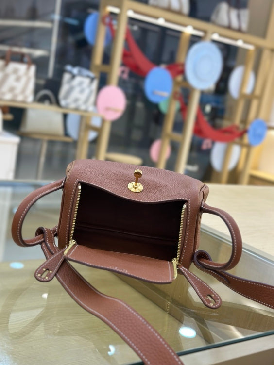 Mini 19cm Leather Handbag